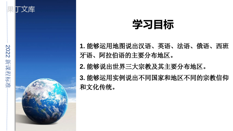 世界的语言和宗教+-2022-2023学年七年级地理上册同步精品课件(人教版)