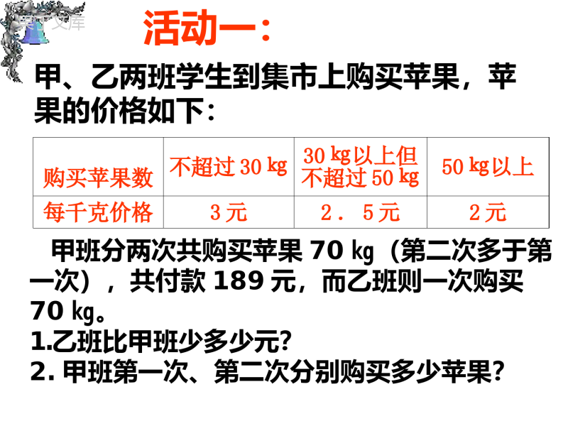 人教版-七年级上册---月历中的数学问题-优质课件