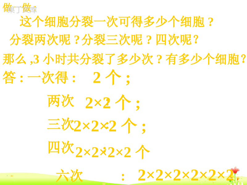 人教版七年级上册数学有理数的乘方课件