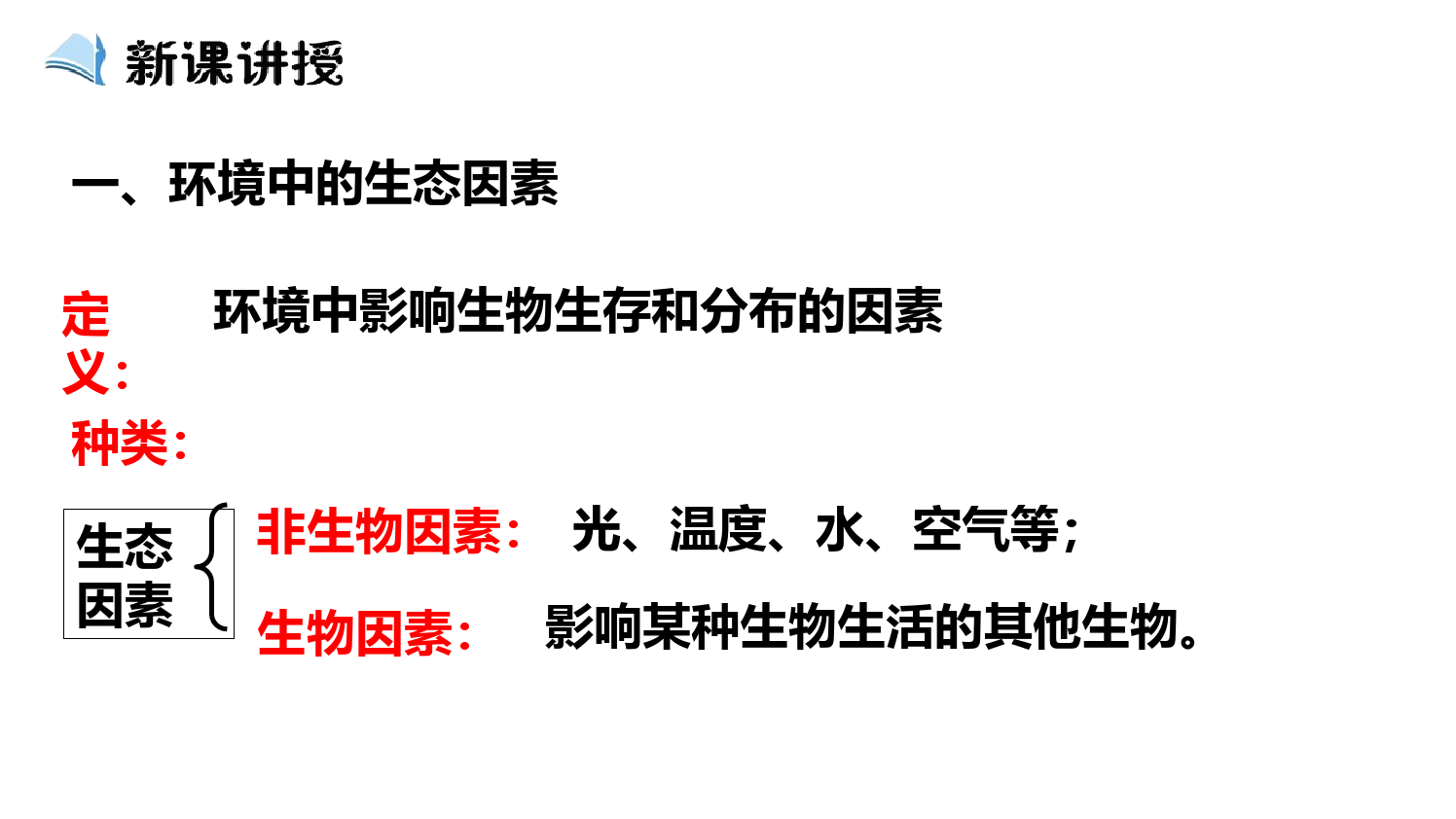 生物的生存依赖一定的环境(课件)-2022-2023学年八年级生物下册同步精品课堂(北师大版)