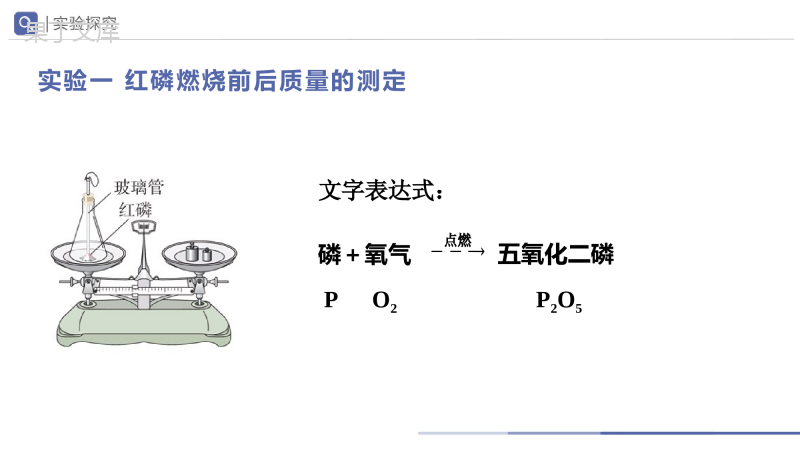 第五单元化学方程式-课题1-质量守恒定律(第1课时)课件-2022-2023学年九年级化学(人教版)