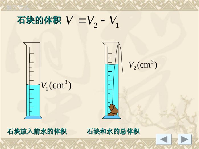 第六章第3节测量物体的密度