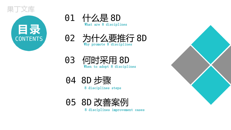 8D报告培训PPT教材