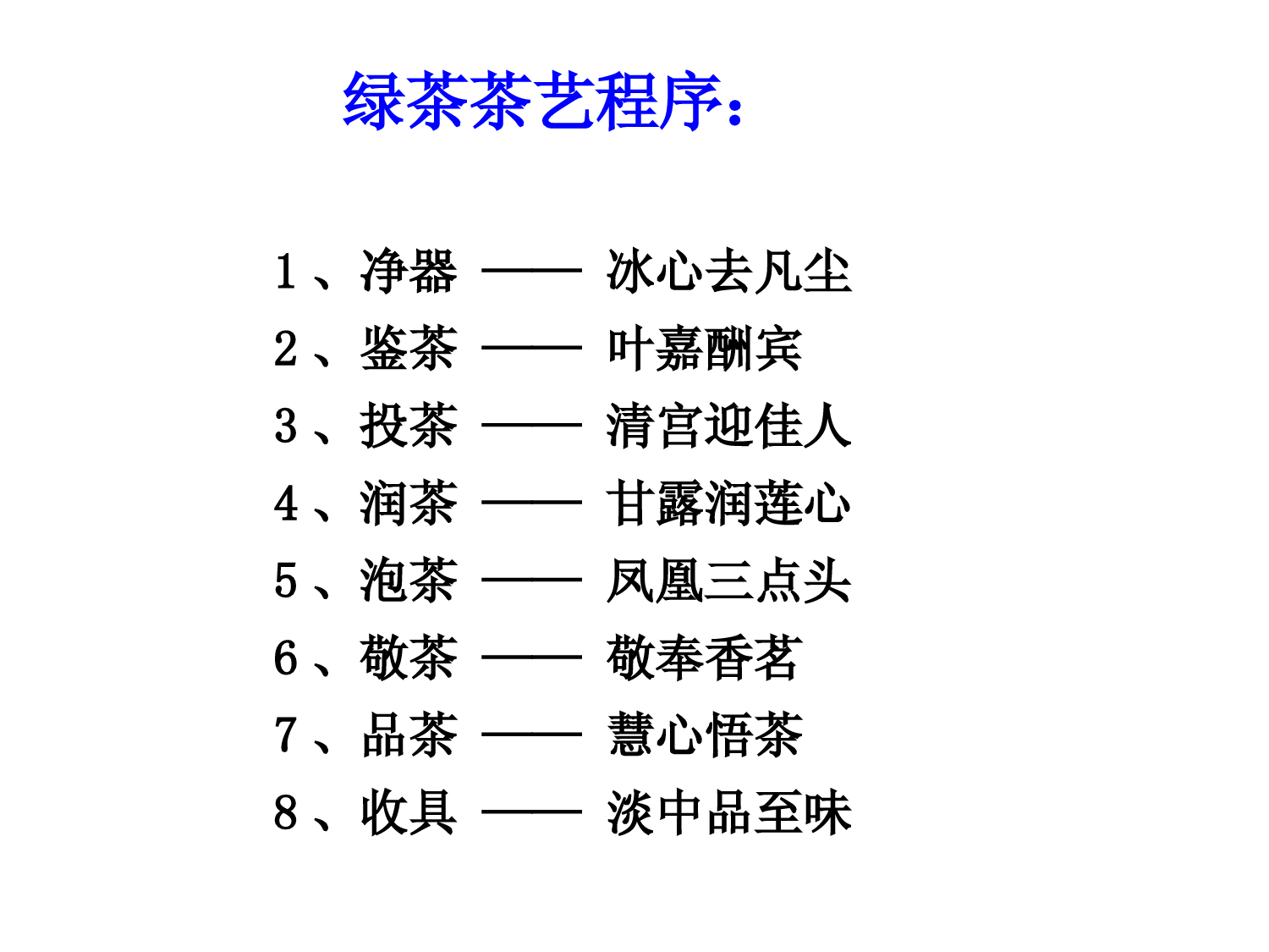 中国茶文化课件(完整版)