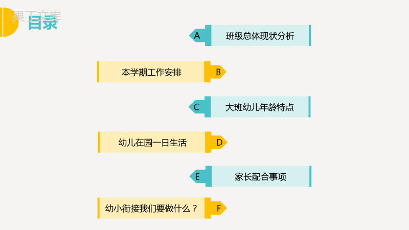 大班幼小衔接家长会PPT课件