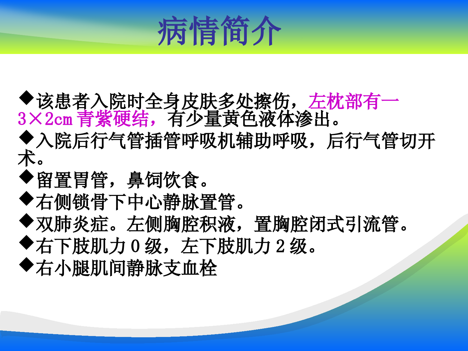 护理疑难病例讨论PPT课件