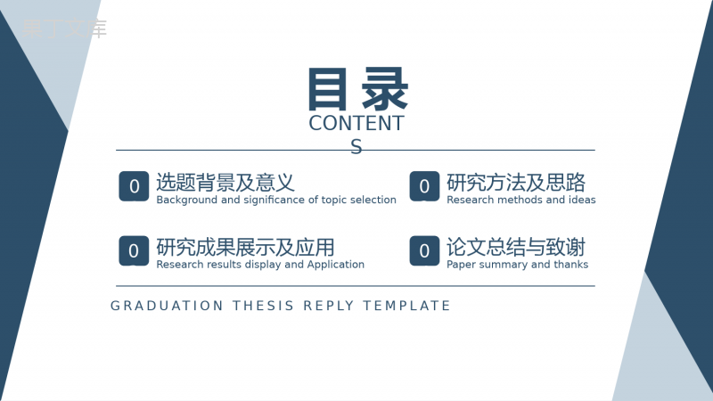 毕业论文答辩PPT (1)